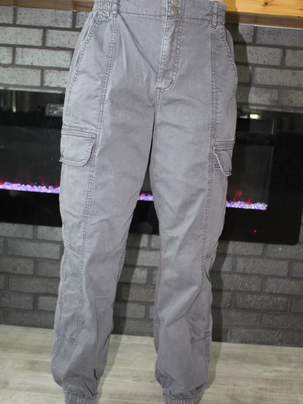 Garage Gray Women's Cargo Jogger Pants